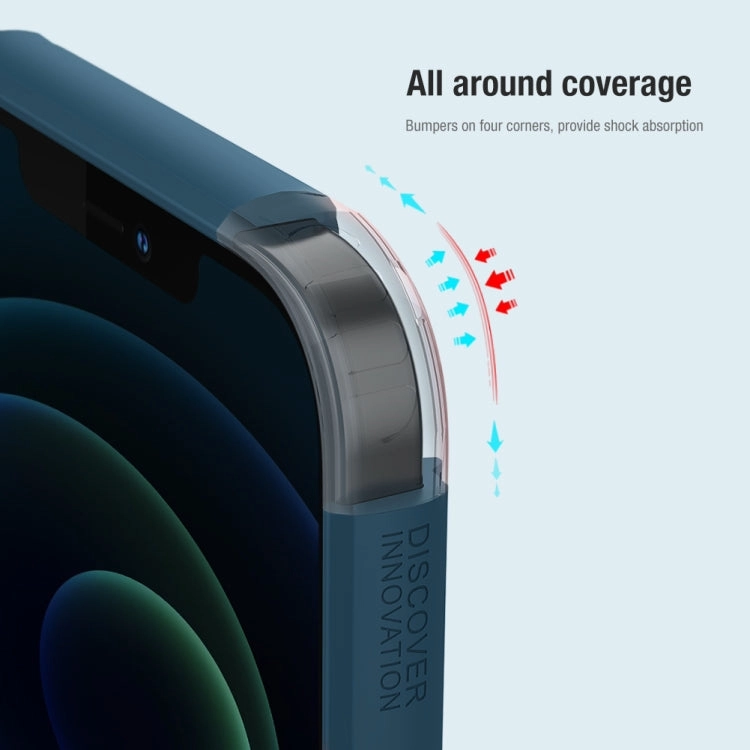 For iPhone 13 NILLKIN Frosted Shield Pro Magnetic Magsafe Phone Case