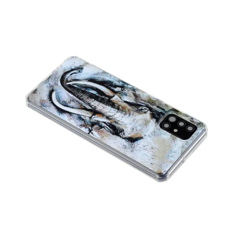 For Samsung Galaxy Note20 Oil Painting Pattern TPU Shockproof
