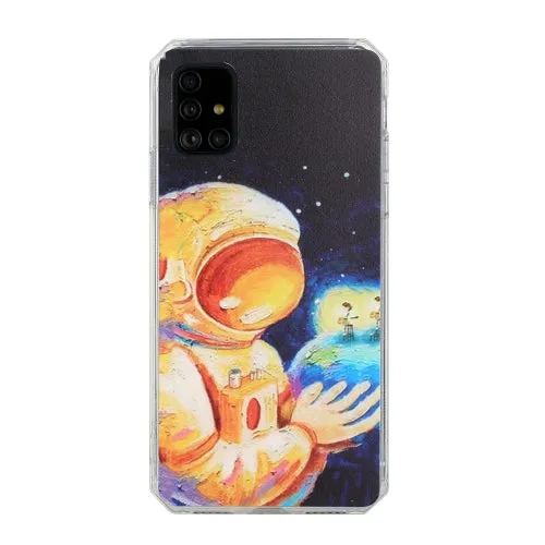 For Samsung Galaxy Note20 Oil Painting Pattern TPU Shockproof