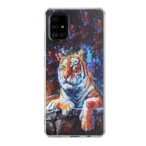 For Samsung Galaxy Note20 Oil Painting Pattern TPU Shockproof