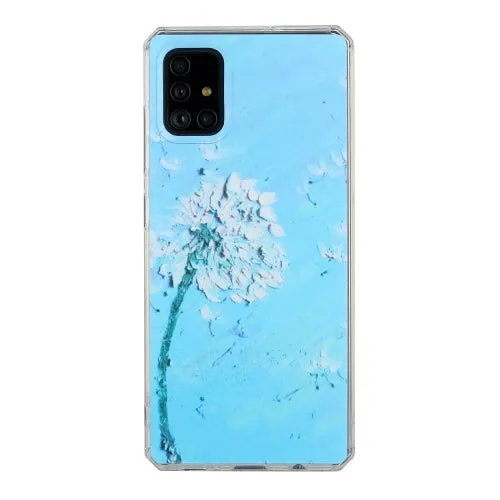 For Samsung Galaxy Note20 Oil Painting Pattern TPU Shockproof