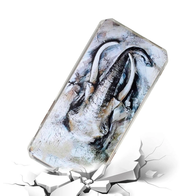For Samsung Galaxy S21  5G Oil Painting Pattern TPU Shockproof