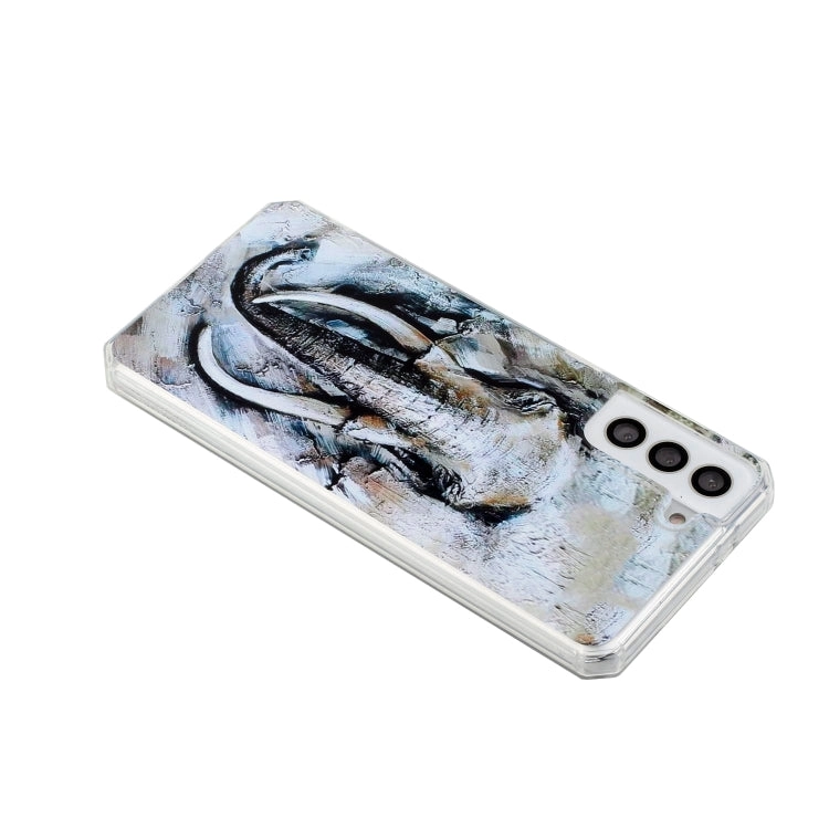 For Samsung Galaxy S21  5G Oil Painting Pattern TPU Shockproof