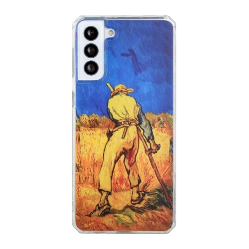 For Samsung Galaxy S21  5G Oil Painting Pattern TPU Shockproof