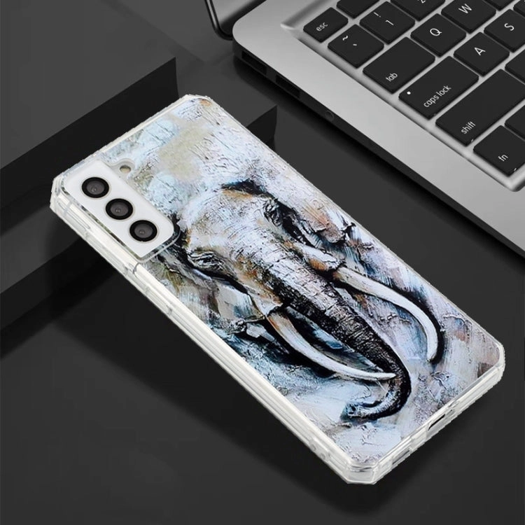 For Samsung Galaxy S21  5G Oil Painting Pattern TPU Shockproof