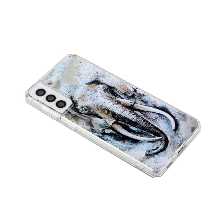 For Samsung Galaxy S21  5G Oil Painting Pattern TPU Shockproof