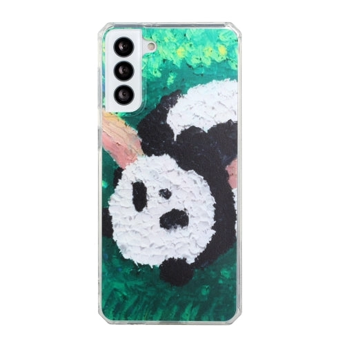 For Samsung Galaxy S21  5G Oil Painting Pattern TPU Shockproof