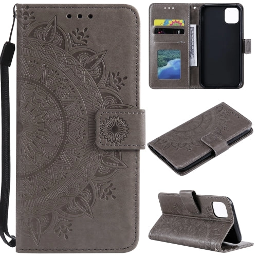 For Xiaomi Mi 11 Embossed Horizontal Flip TPU   PU Leather Case with Holder  Card