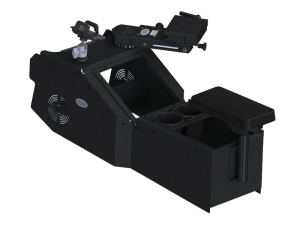 Gamber-Johnson - Mounting kit (console box, magnetic phone holder, cup holder, arm rest, Mongoose 9 locking slide arm with short 7170-0884-04
