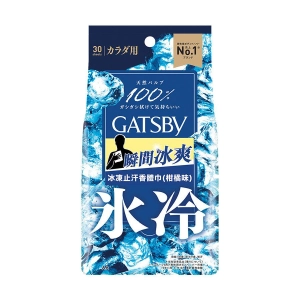 GATSBY GATSBY ICE-TYPE DEO.BODY PAPER (CRITIS) GUNDAM 30PCS  (30pcs)