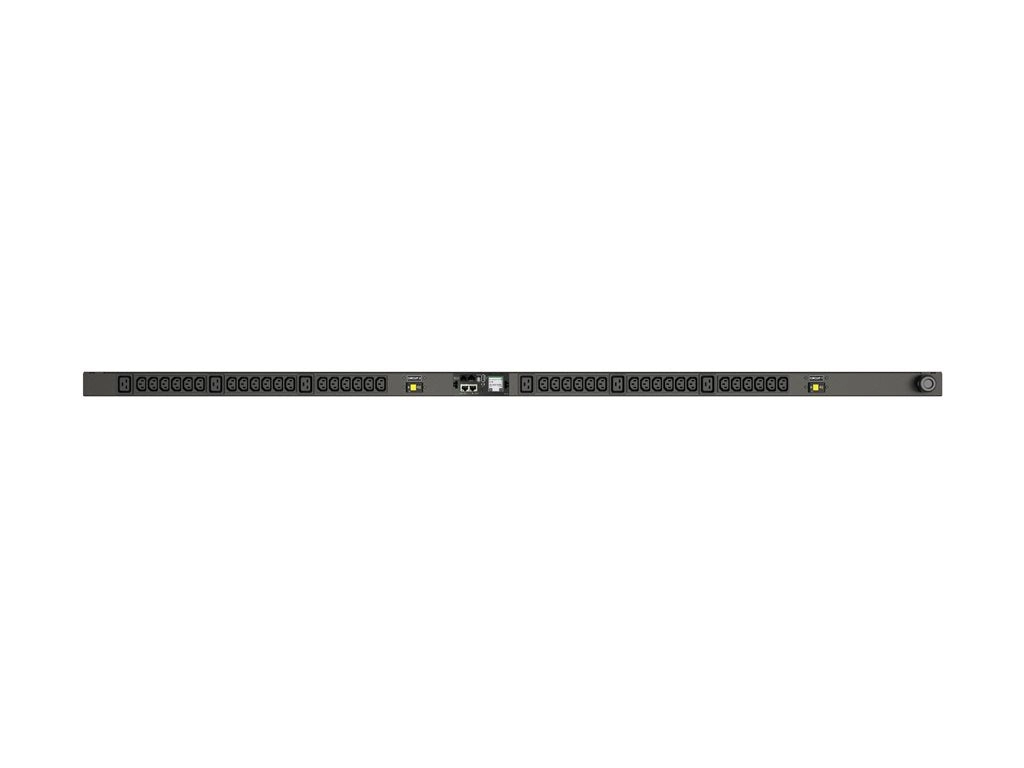 Geist Monitored Unit Level MN05M4W1-42IZ68-3TL6A0A10-S - Power distribution unit (rack-mountable) - AC 208 V - 4.9 kW - RS-232, VP4N30AQ