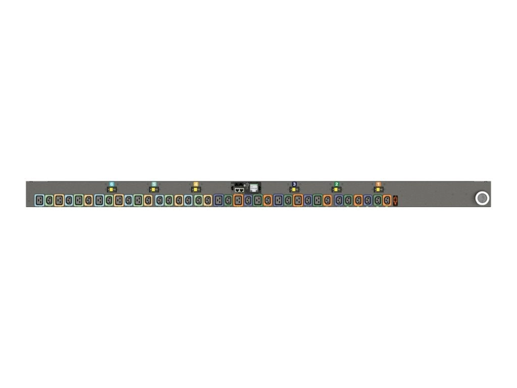 Geist Switched Outlet Level Monitoring EC MNS5MHB1-36PNB8-6PS15B0A10-S-A - Power distribution unit (rack-mountable) - AC 208 VP5N60A2