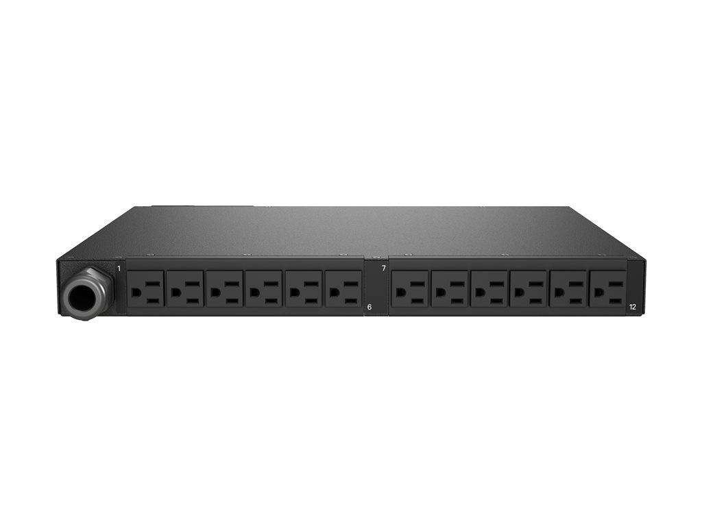 Geist Switched Unit Level Monitoring EC MNS5M1R5-12S203-2TL5A0H10-S - Power distribution unit (rack-mountable) - AC 120 V - 1.9 VP5N21A1