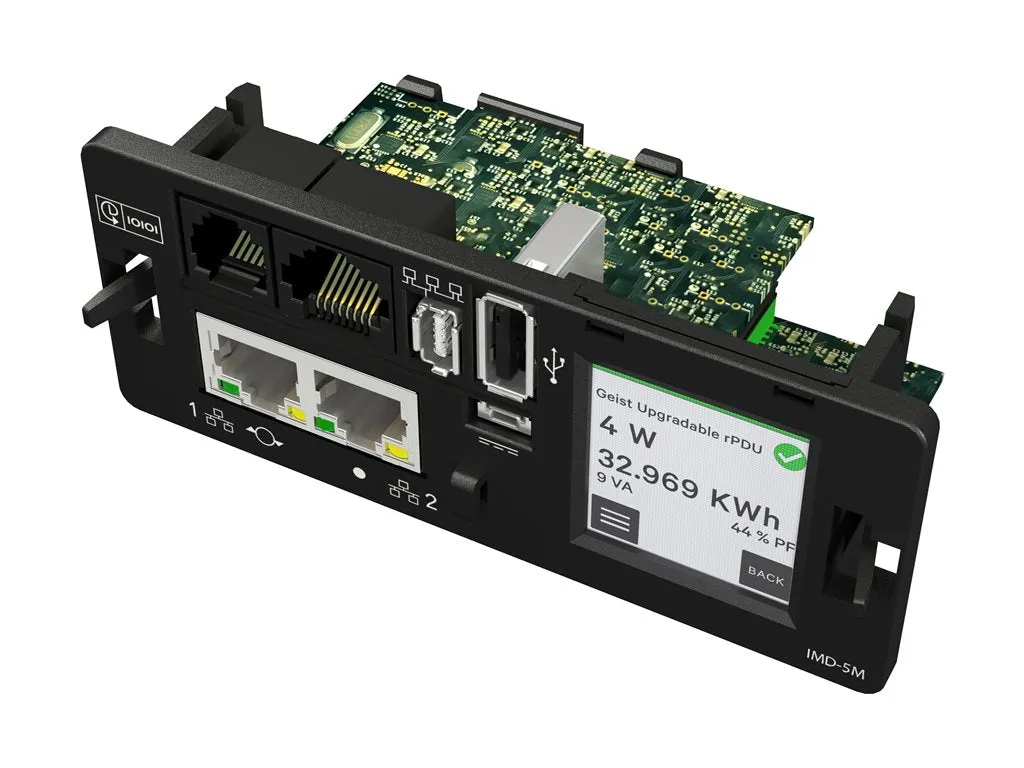 Geist Switched Unit Level Monitoring MNS5MGB1-24PJ48-3TL6A0A10-S - Power distribution unit (rack-mountable) - AC 208 V - 4.9 VP5N30AU