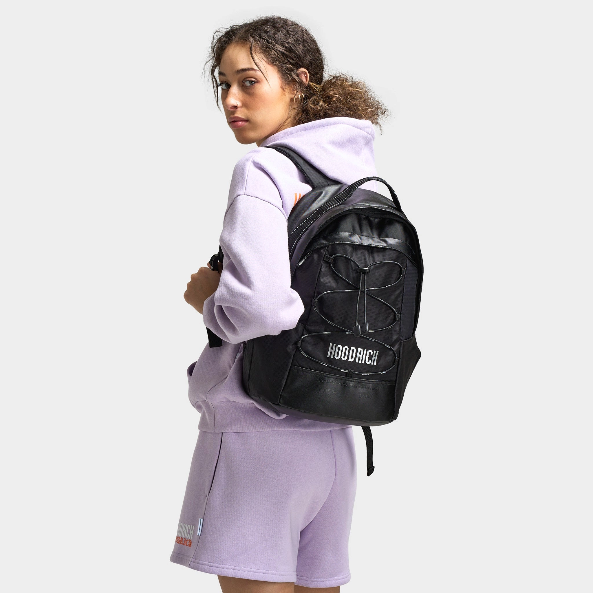 Hoodrich Peak Backpack Black / White - Reflective