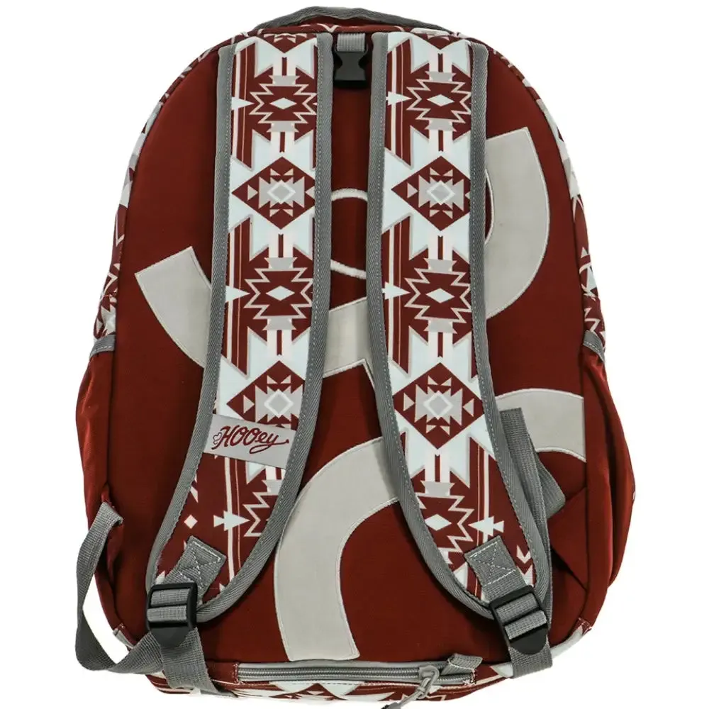 HOOey Recess Aztec (Burgundy) - Backpack