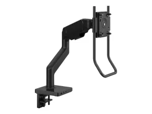 Humanscale M10 - Mounting kit (monitor arm) - for LCD display - black with black trim - desk-mountable M10M32CBBTHNA