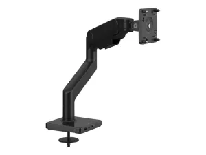 Humanscale M10 - Mounting kit (monitor arm) - for LCD display - black with black trim - mounting interface: 100 x 100 mm - desk-mountable M10M32BBBTBNA