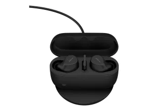 Jabra Evolve2 Buds MS - True wireless earphones with mic - in-ear - Bluetooth - active noise canceling - USB-A via Bluetooth 20797-999-989