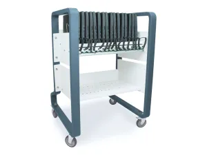 JAR Systems Elevate Air - Cart (charge only) - open - for 16 tablets / notebooks - USB-C, EDU - lockable - steel - output: 5 MC-4016-EDU