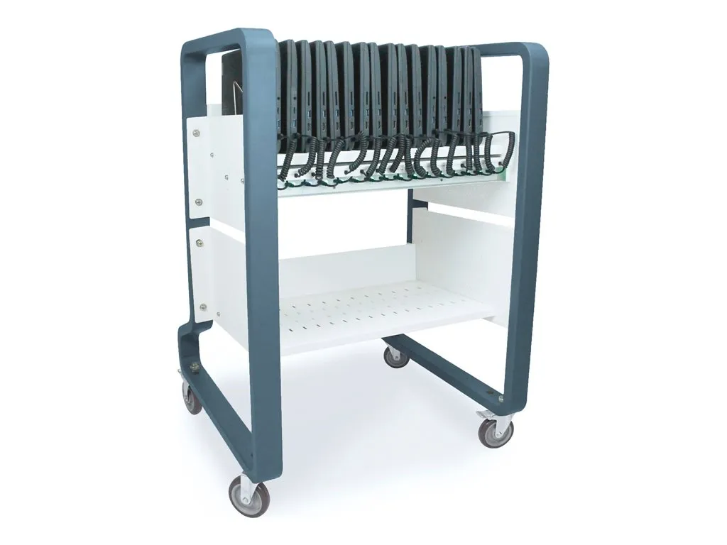 JAR Systems Elevate Air - Cart (charge only) - open - for 16 tablets / notebooks - USB-C, EDU - lockable - steel - output: 5 MC-4016-EDU