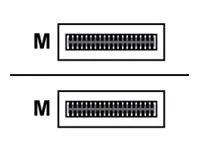 Lenovo - 100GBase-CU direct attach cable - QSFP28 to QSFP28 - 10 ft - passive - for ThinkSystem NE10032 RackSwitch, NE2572 RackSwitch, 7Z57A03562
