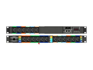 Lenovo - Power distribution unit (rack-mountable) - switched and monitored - AC 200-240/346-415 V - 3-phase WYE (star) - Ethernet 4PU7A81117