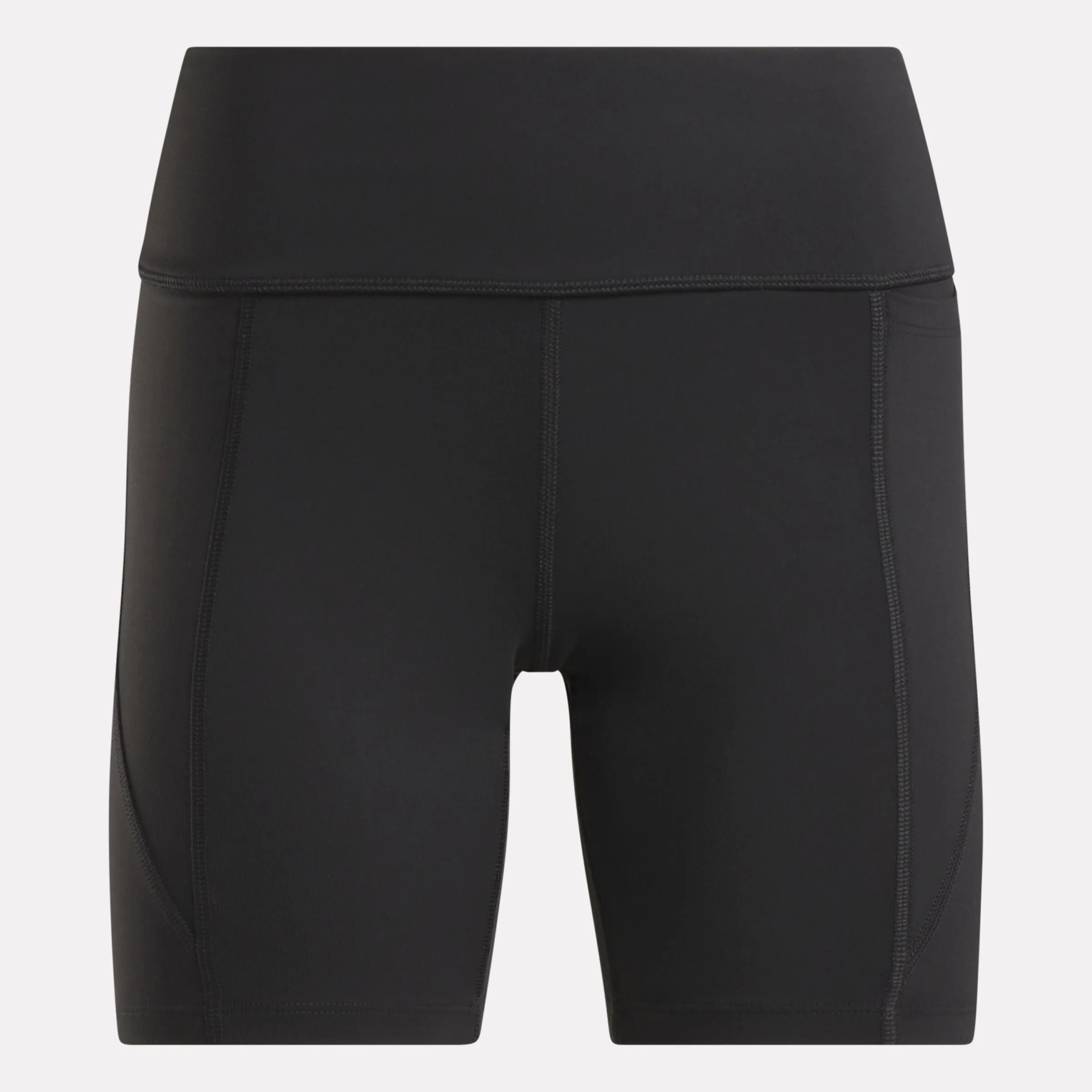 Lux High Rise Bike Short Black