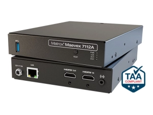 Matrox Maevex 7112A - Streaming video/audio encoder MVX-E7112A-1