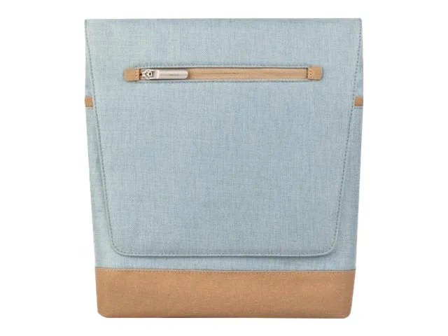 Moshi Aerio Lite - Shoulder bag for tablet - cotton, polyester elastomer - sky blue 99MO082501