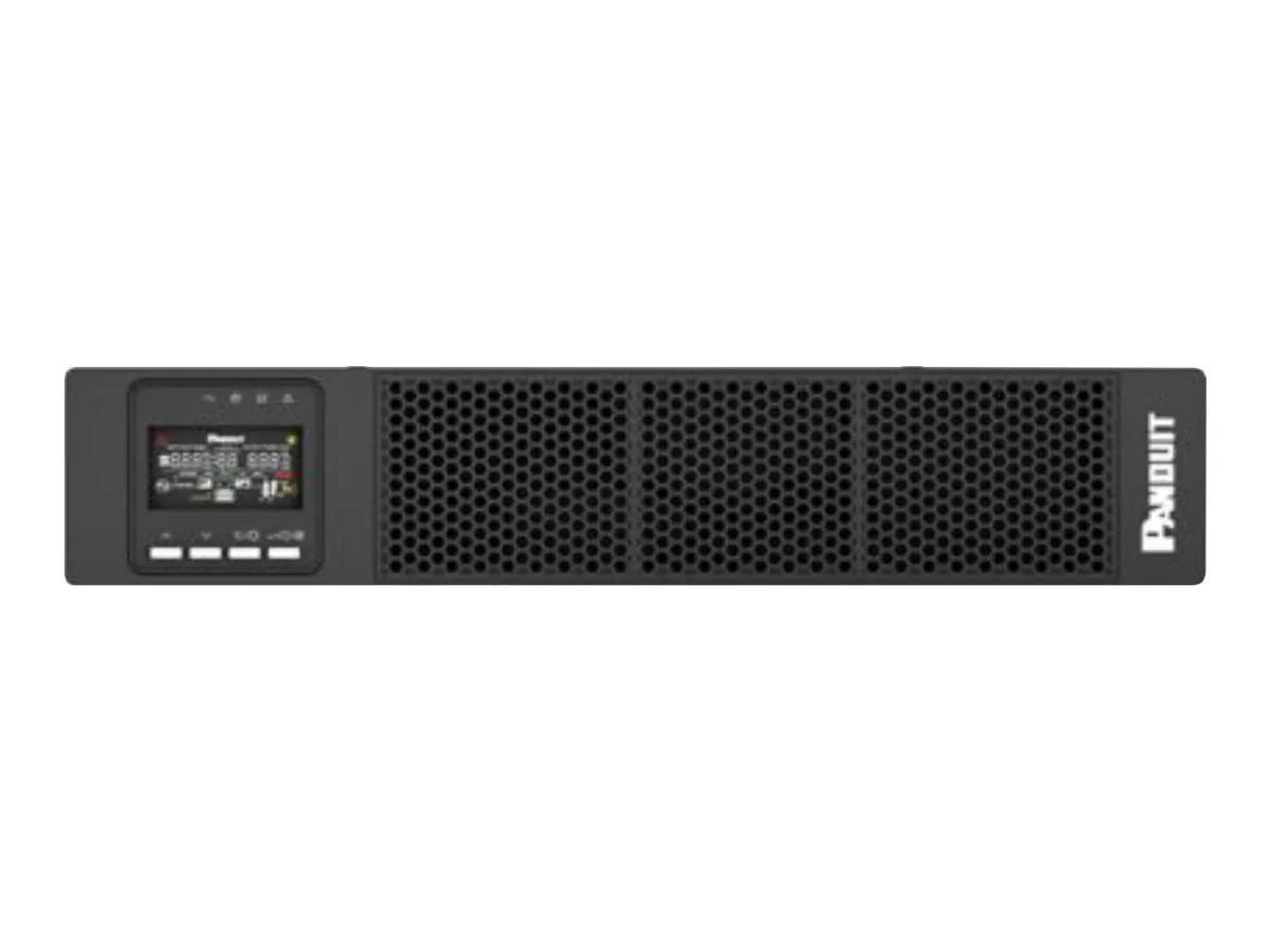 Panduit SmartZone - UPS (rack-mountable / external) - AC 220/230/240 V - 2000 Watt - 3000 VA - 1-phase - Ethernet, RS-232, USB U03N12V