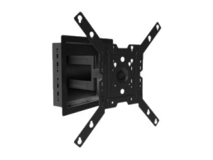 Peerless IM746P - Mounting kit (articulating wall mount) - for LCD display - black, powder coat - screen size: 22-47" - wall-mountable