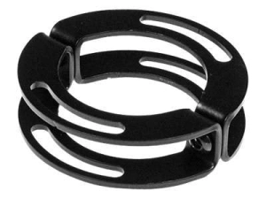 Peerless Modular Series Screen Stacking Clamp - Mounting component (clamp) - for LCD display / projector - black MOD-ASC