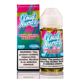 Pink Guava Passion Iced - Cloud Nurdz E-Juice (100 ml)
