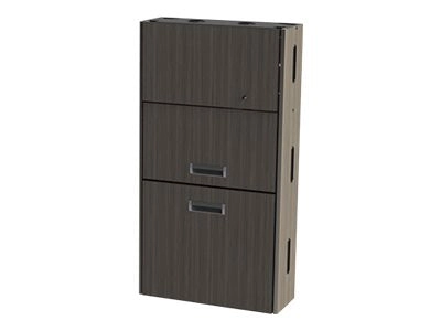 Proximity Embrace EXT-28-ARM-10 - Wall-mounted workstation - frosty white - frosty white EXT-6062-1573