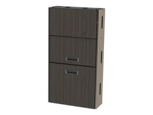 Proximity Embrace EXT-28-ARM-10 - Wall-mounted workstation - frosty white - frosty white EXT-6062-1573