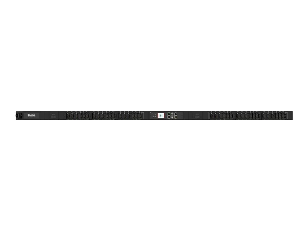 Raritan PX4-431A-E7 - Power distribution strip (rack-mountable) - 24A - AC 208 V - 5000 VA - 1-phase - RS-232, USB, Ethernet PX4-431A-E7K1