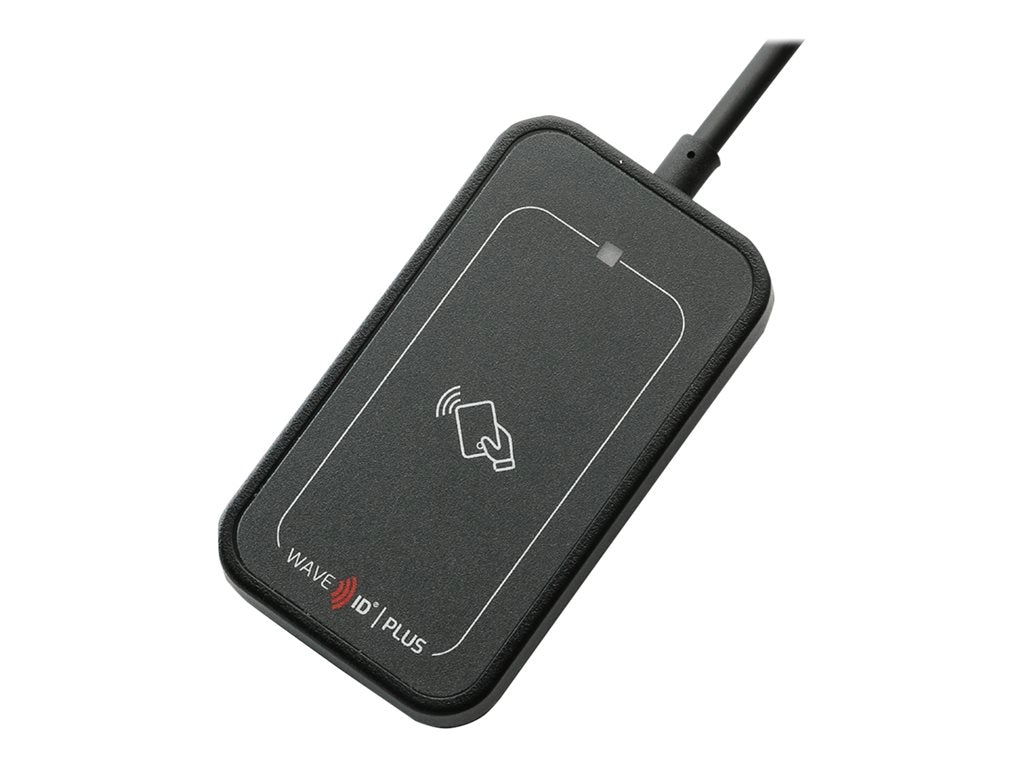 rf IDEAS WAVE ID Plus Mini V3 Keystroke with 16 cable - RF proximity reader / SMART card reader - USB - 125 KHz / 132 KHz / 13.56 RDR-80031BKU-V2-C16