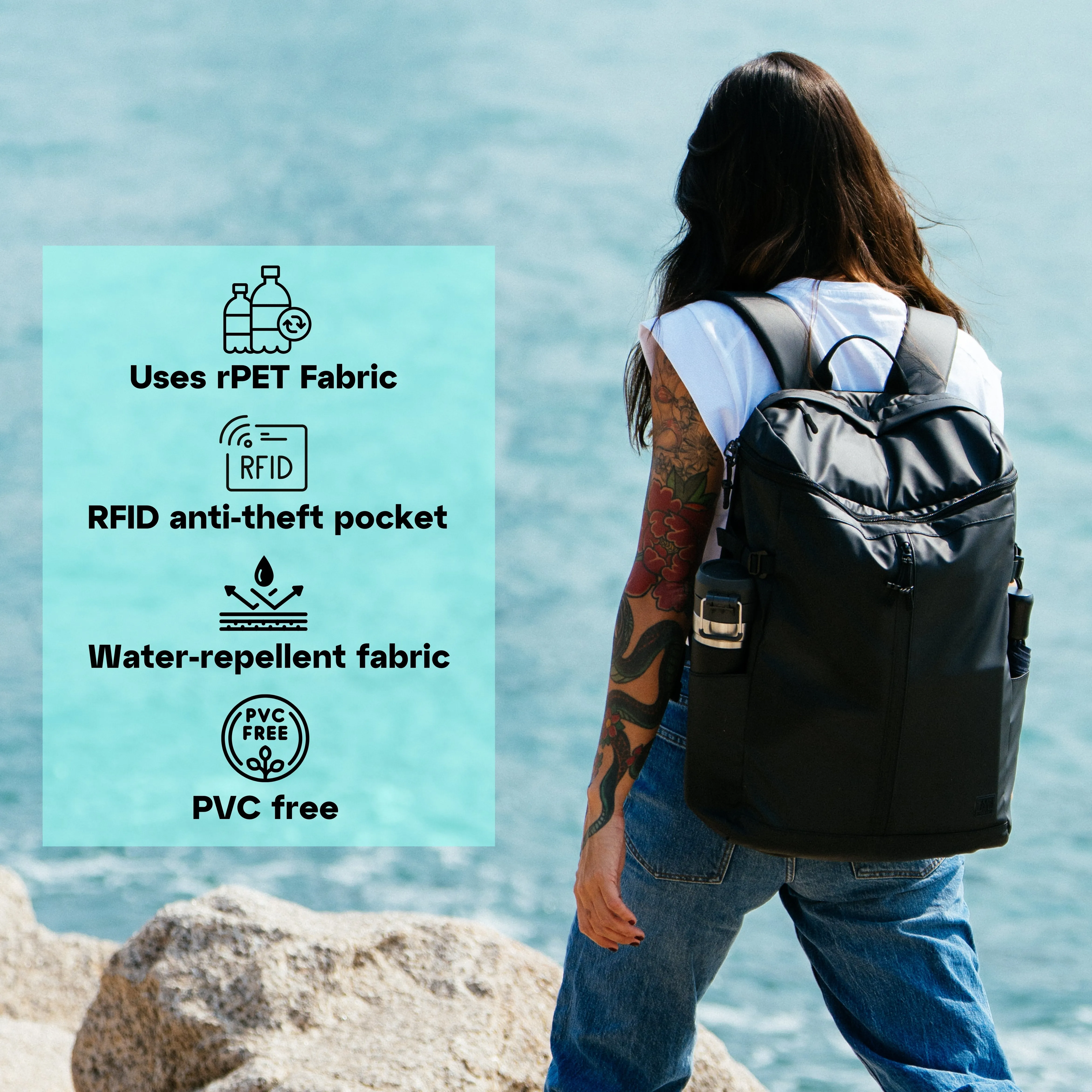 Rochester Omni Backpack L - Stealth Edition