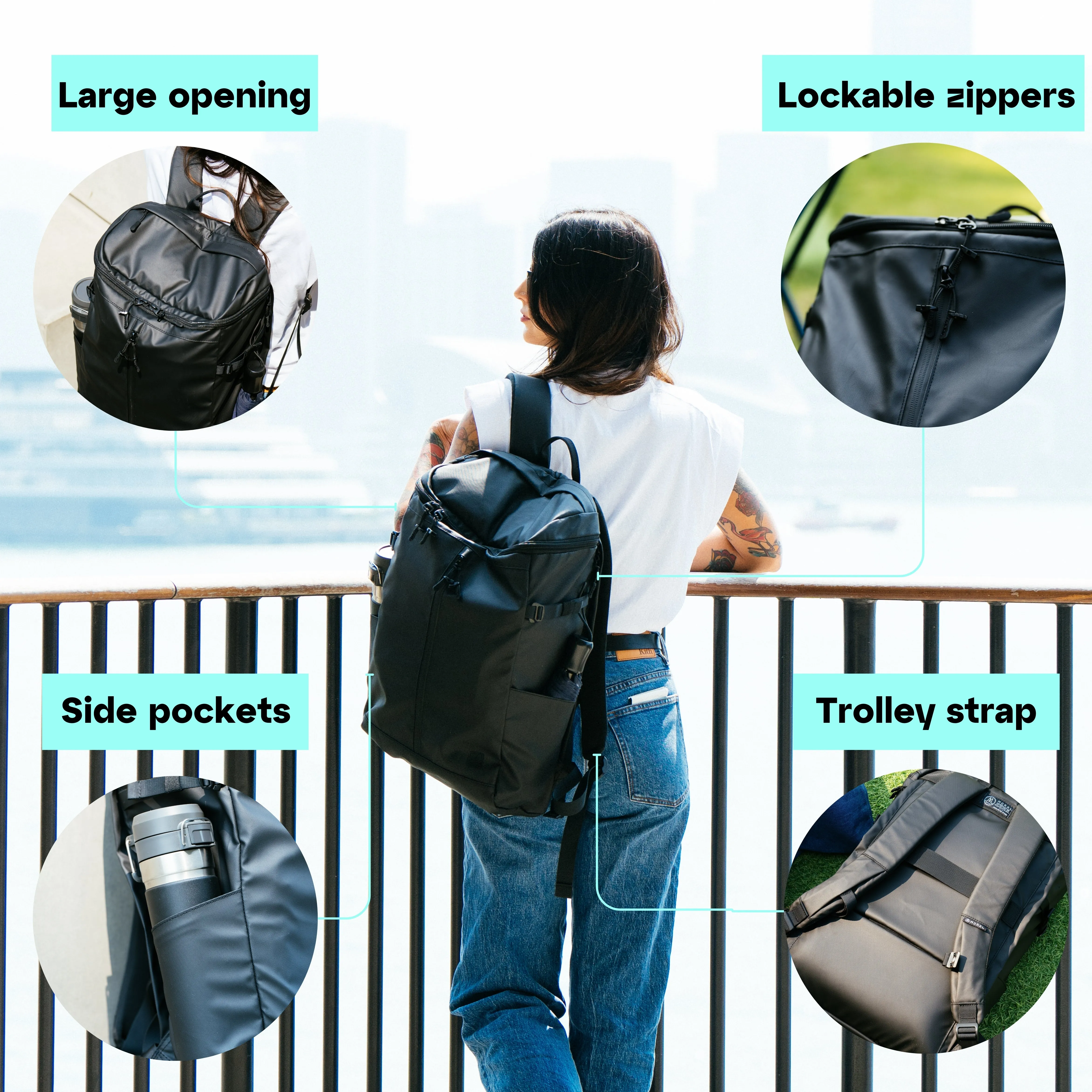Rochester Omni Backpack L - Stealth Edition