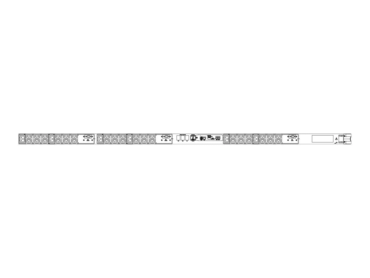 Server Technology PRO1 Smart PDU STV-3507M - Power distribution unit (rack-mountable) - AC 208 V - 8.6 kW - RS-232, Ethernet