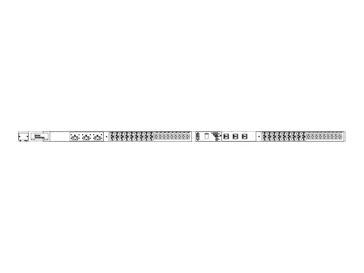 Server Technology PRO2 Switched PDU C2W36TE-2CAF2M99 - Primary - power distribution unit (rack-mountable) - AC 208 V - 5 kW -