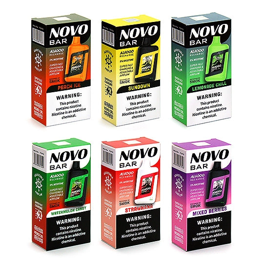 Smok Novo Bar AL6000 Disposable Vape - 6,000 Puffs