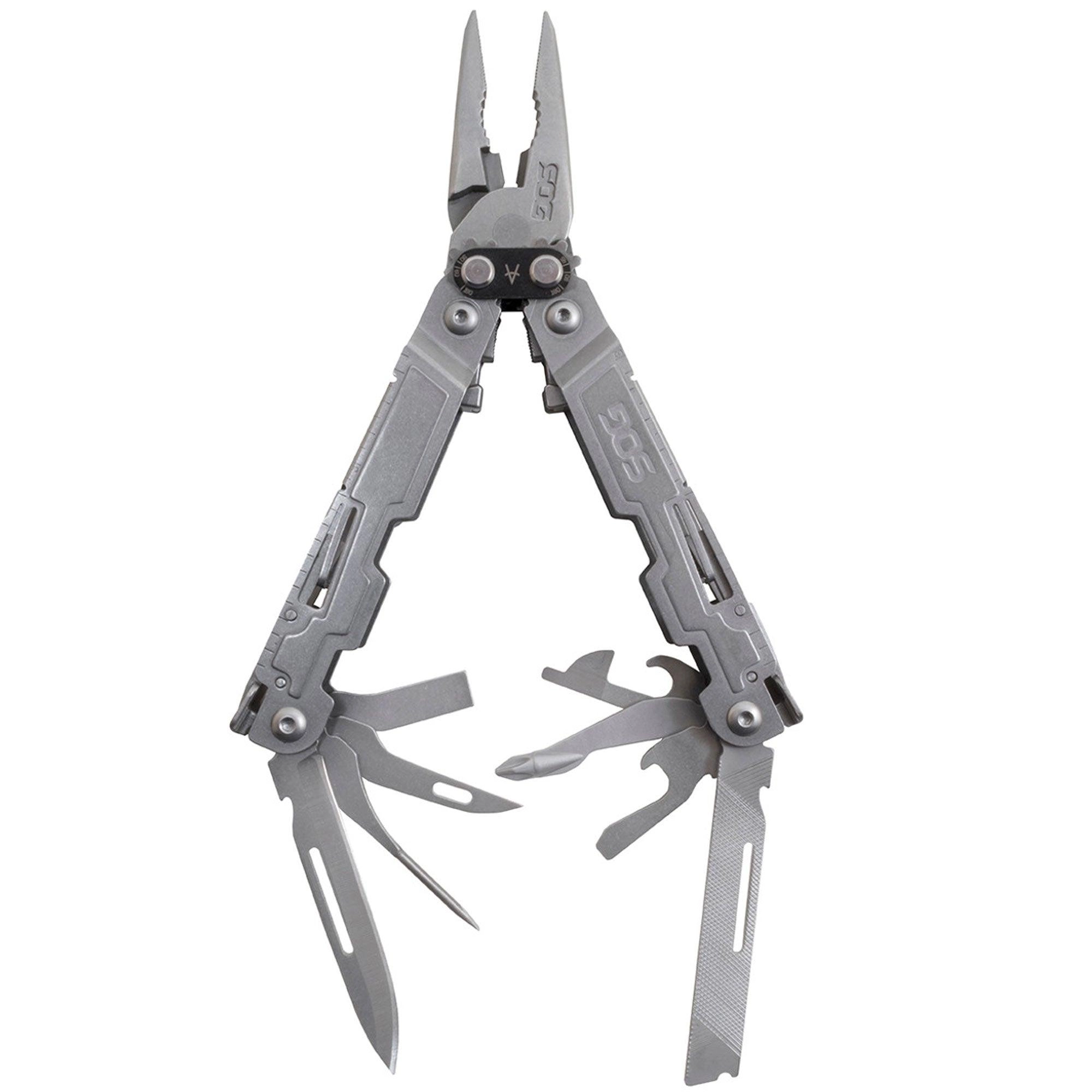 SOG Edc Multi Tool - Poweraccess 5Cr15MoV Stainless Steel Blade Grey | PA1001-CP