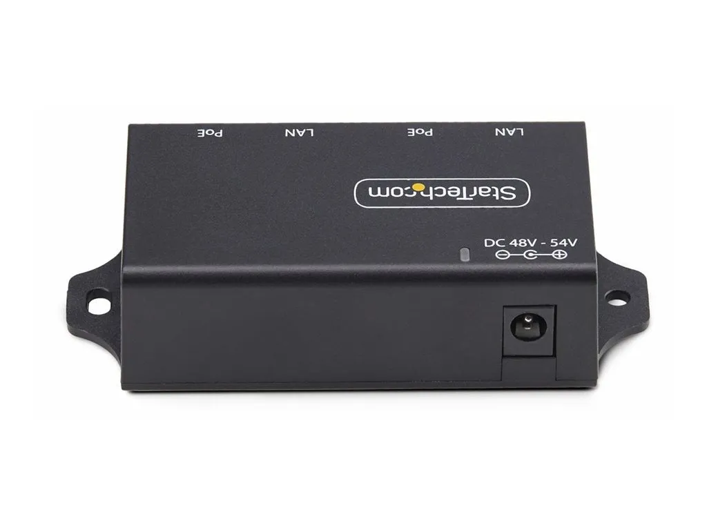 StarTech.com 2-Port Gigabit PoE  Injector, PoE/PoE  (802.3af/802.3at) 30W - PoE injector - unmanaged inline - DC 48 - 52 V - AF221C-POE-INJECTOR