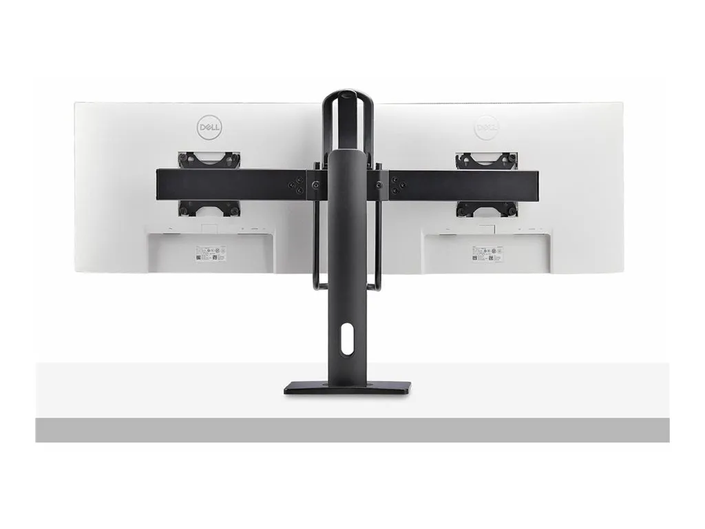 StarTech.com Crossbar Dual Monitor Desk Stand, Double 27inch Screens/VESA - Stand - for 2 monitors - plastic, aluminum, steel 2MC1S-MONITOR-STAND
