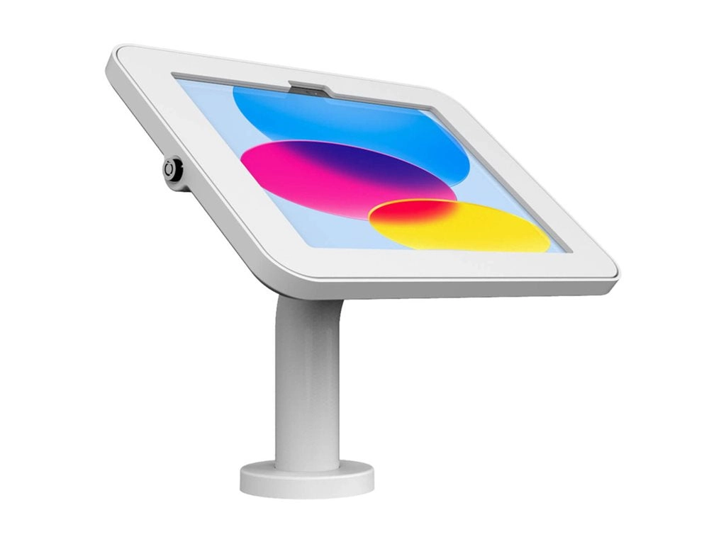 The Joy Factory Elevate II - Kiosk - for tablet - lockable - aluminum, steel, ABS plastic - white - screen size: 10.9 - wall-mountable KAA653W