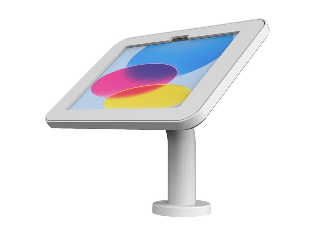 The Joy Factory Elevate II - Kiosk - for tablet - lockable - aluminum, steel, ABS plastic - white - screen size: 10.9 - wall-mountable KAA653W