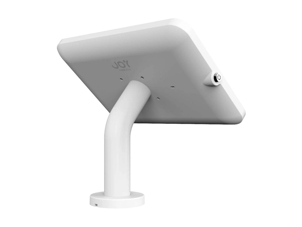 The Joy Factory Elevate II - Kiosk - for tablet - lockable - aluminum, steel, ABS plastic - white - screen size: 10.9 - wall-mountable KAA653W