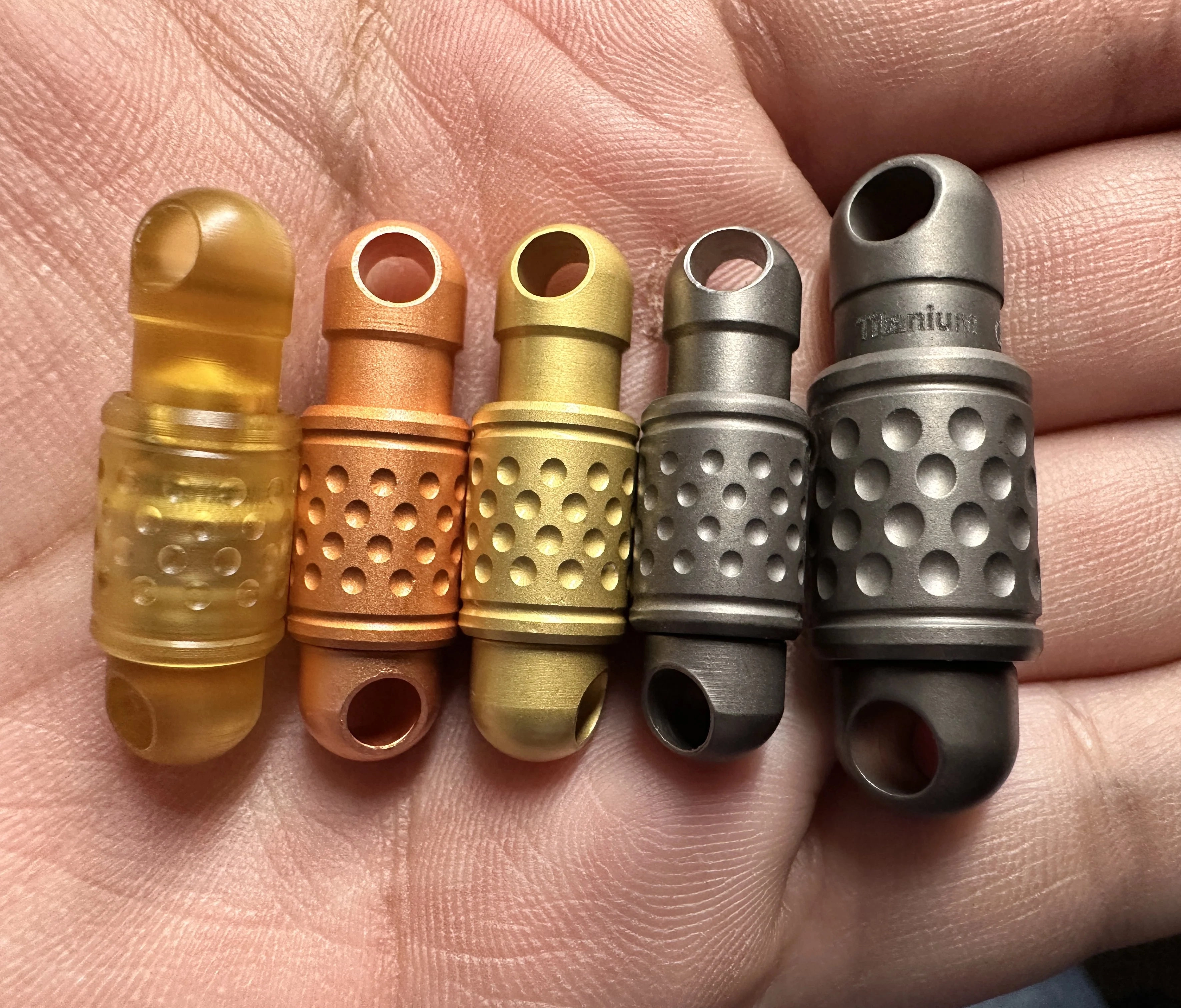 Titanium QD Kwik Release Keychain Coupler XL